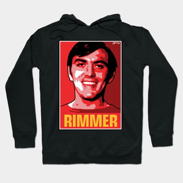 Rimmer - MUFC Hoodie by David Foy Art